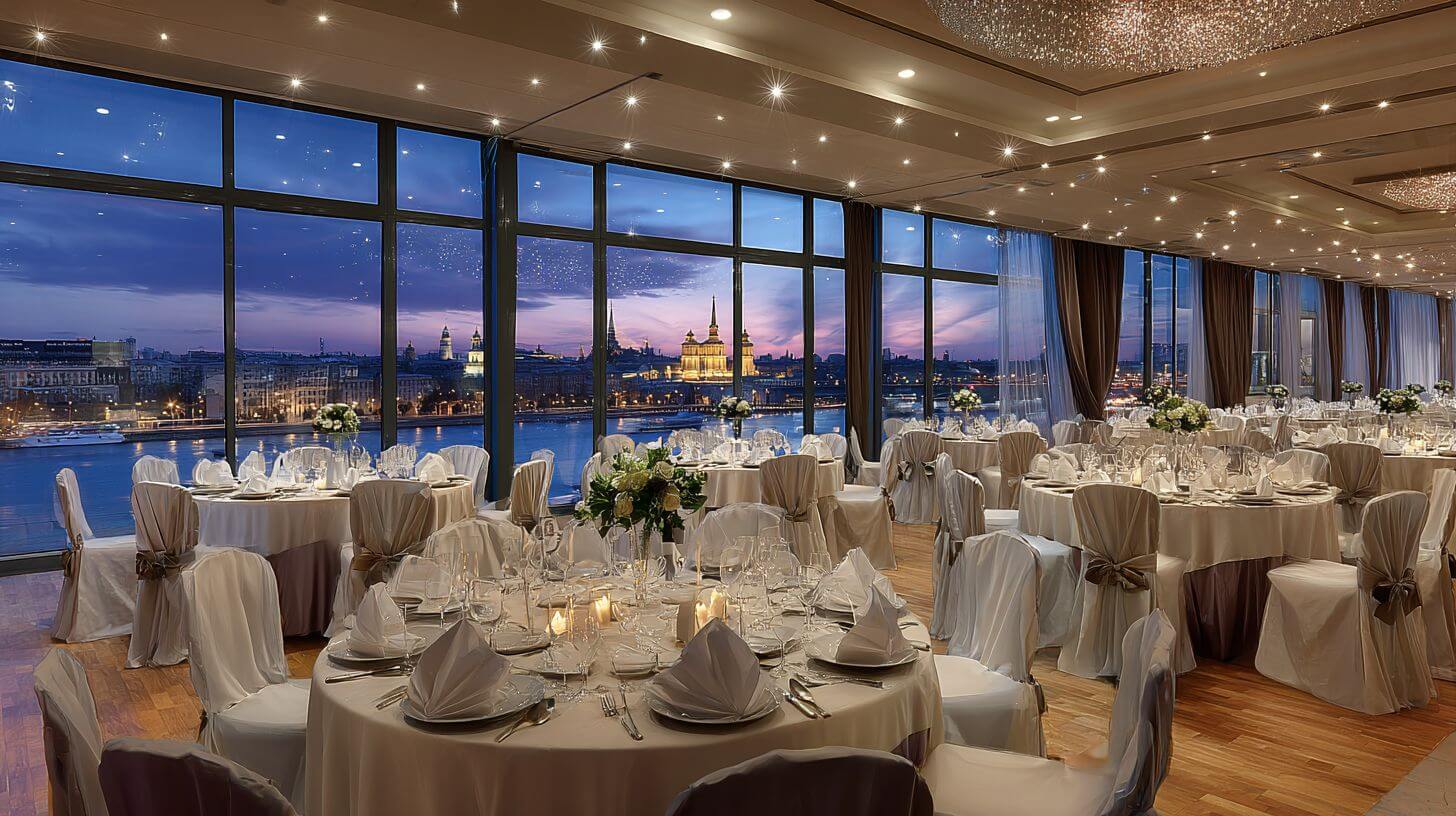 Банкетные залы с панорамным видом