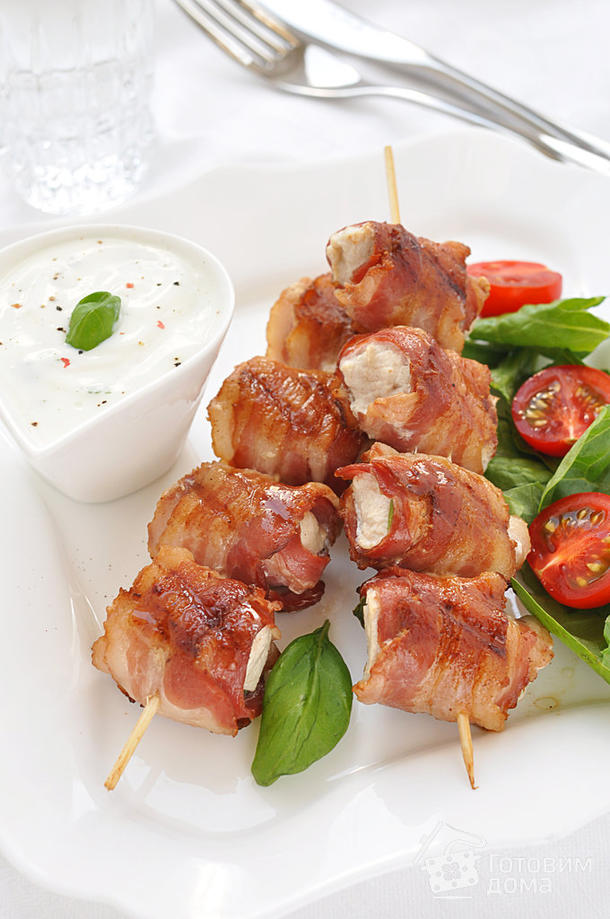 Мини шашлычок из индейки Мини шашлычок из индейки