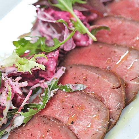 Ростбиф с бальзамический соусом