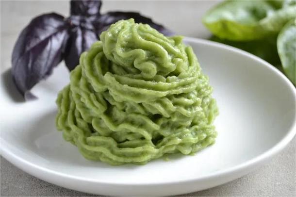 Картофельное пюре со шпинатом