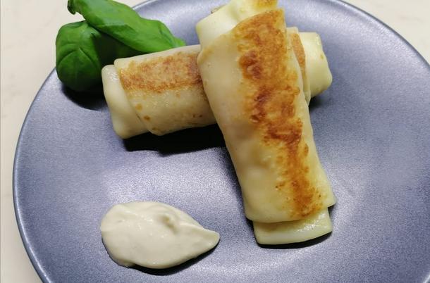 Блинчик с ветчиной и сыром Блинчик с ветчиной и сыром