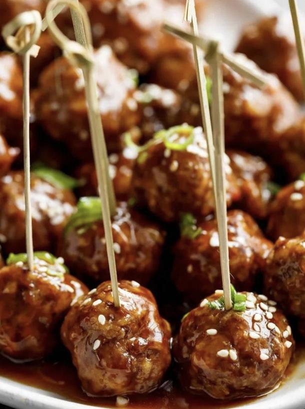 Мясные шарики по-тайски с сладко-острым соусом Мясные шарики по-тайски с сладко-острым соусом