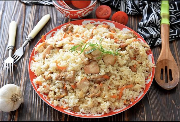 Плов с курицей