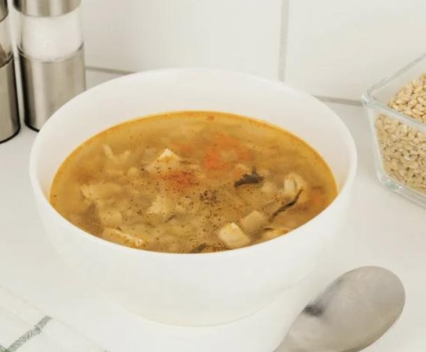 Рассольник с курой