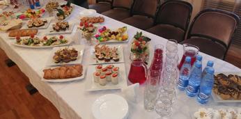 Фуршетные закуски в офис на 35-40 персон