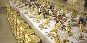 Банкет с обслуживанием стандарт на 30 персон