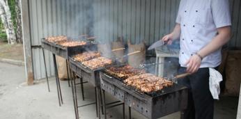 Барбекю с обслуживанием стандарт на 30 персон