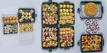 Праздничный фуршетный сет стандарт на 12 персон