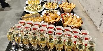 Фуршет с обслуживанием на 15 персон