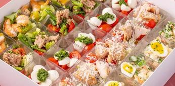 Ассорти морских салатов на 20-25 персон