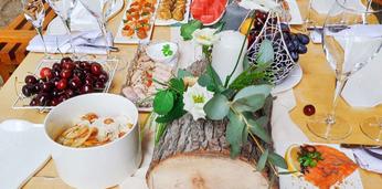 Праздничный банкетный сет премиум на 8 персон