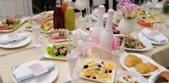 Праздничный банкетный сет на 10 персон премиум